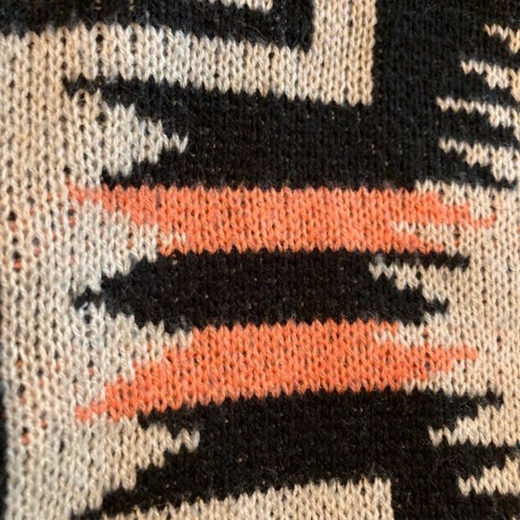 CI SONO Geometric Print Open Cardigan S - Picture 3 of 5